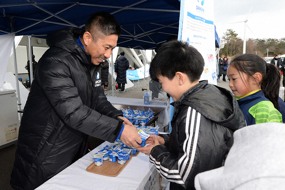 【画像・写真】ダノンネーションズC　福島会場予選で地元勢奮闘、前園氏も激励