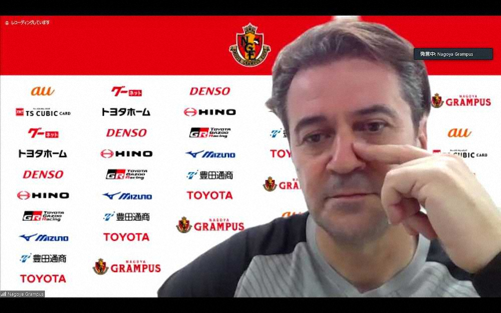 【画像・写真】名古屋がトレーニング再開、フィッカデンティ監督「良い方向に向かっていって欲しい」