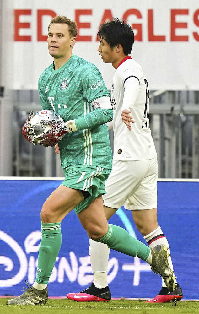 【画像・写真】鎌田　途中出場も見せ場なし　長谷部は出場せず