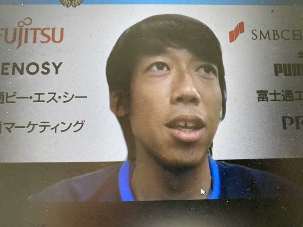 オンライン取材対応した川崎Fの元日本代表MF中村憲剛。昨年末の左膝手術から8月中の復帰を目指す