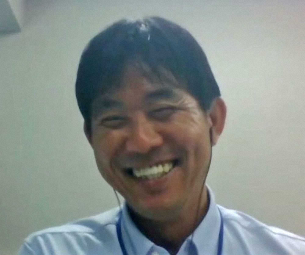 サッカー日本代表と東京五輪男子代表の兼任継続が決まり、オンラインで取材に応じる森保監督