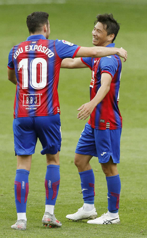 【画像・写真】エイバル・乾、昨年12月以来となる今季2点目！