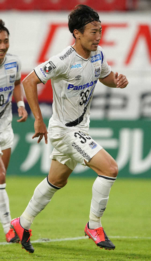 【画像・写真】G大阪・渡辺　3戦連発いけるぞ「すごく調子良い」　昨年負傷交代の“因縁”大分戦