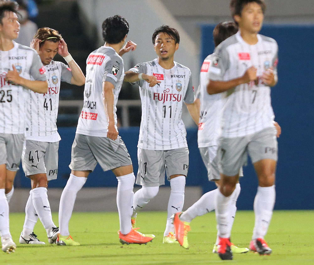 【画像・写真】川崎F、5発で再開後4連勝堅首　小林復活2発