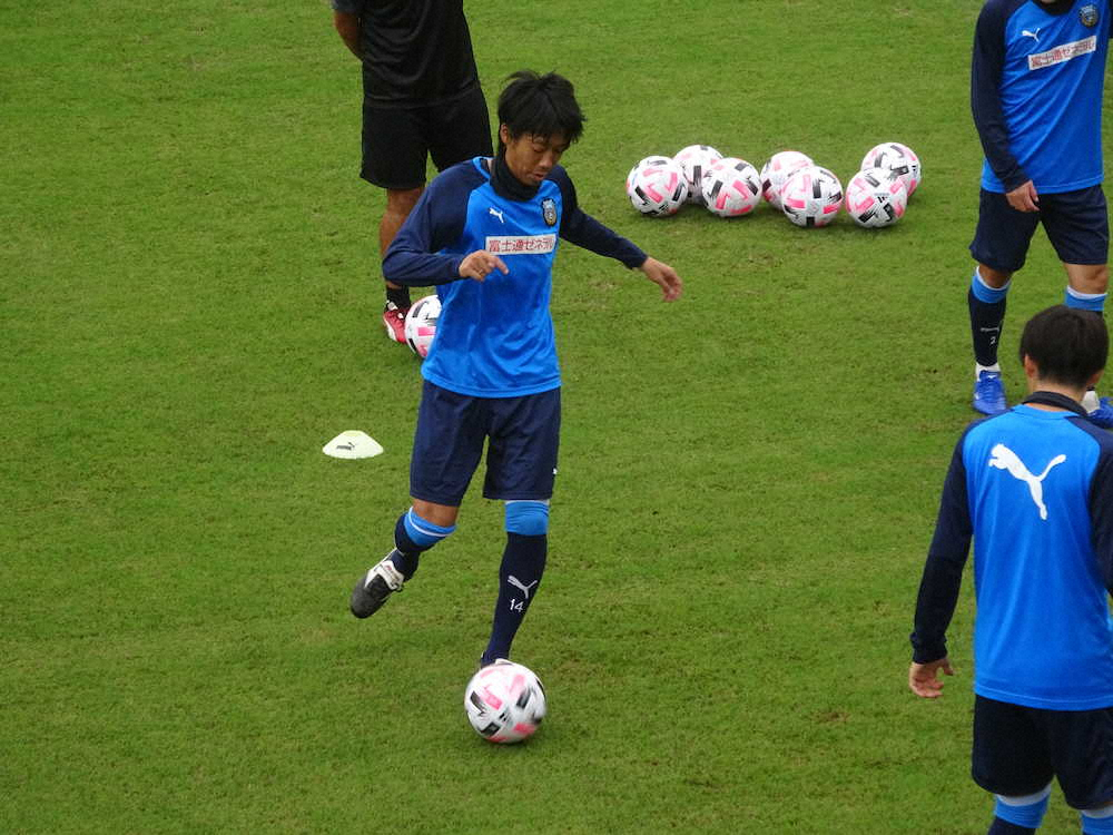 【画像・写真】川崎F・憲剛　復活へ完全合流!約9カ月ぶり試合復帰目指しカウントダウン「8月中に戻れれば」