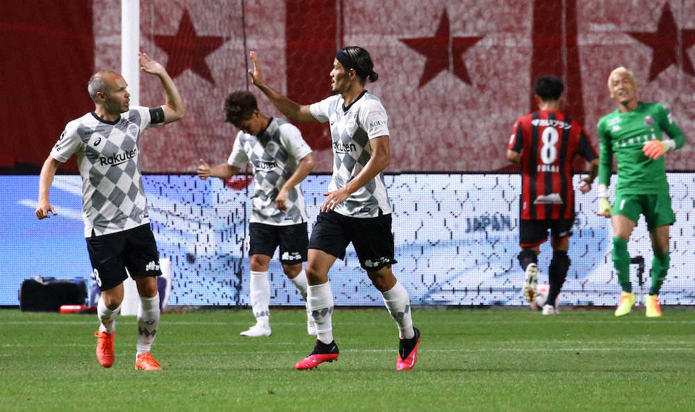 【画像・写真】神戸　蛍輝く2発!リーグ再開後無敗の札幌撃破で9位浮上