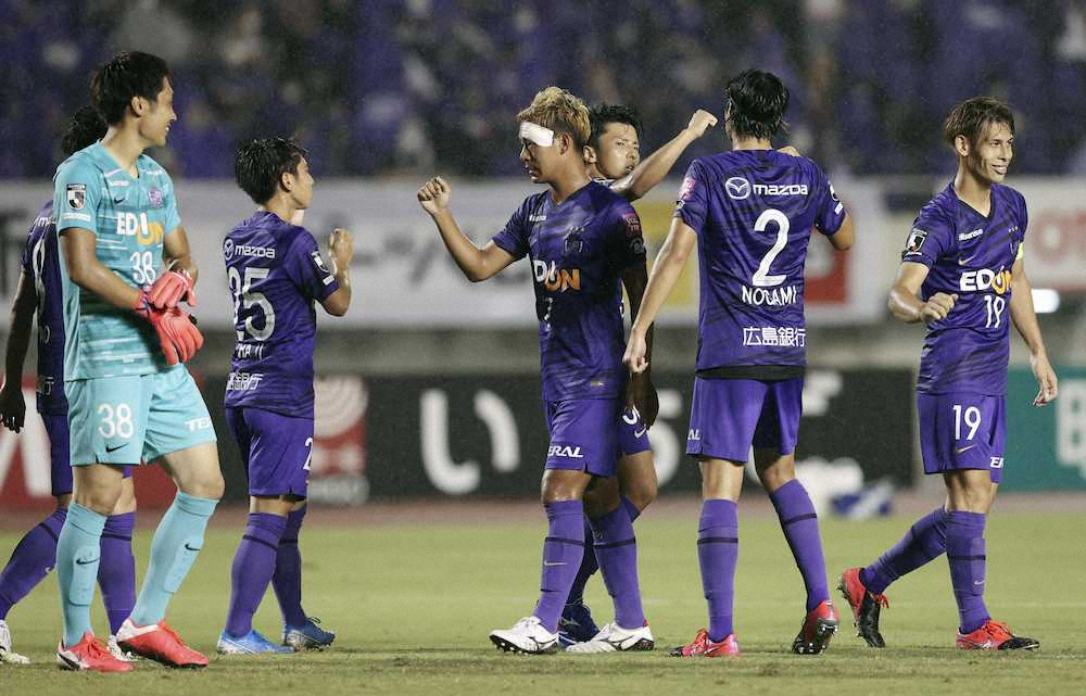 【画像・写真】広島　GK大迫が2試合連続無失点で連勝貢献　五輪代表でライバルの湘南GK谷との直接対決にも勝利