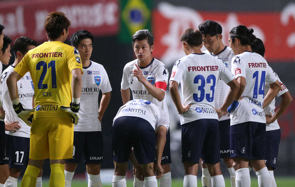 【画像・写真】カズ　53歳5カ月17日でルヴァン杯最年長出場記録更新　最年長弾ならずも見せ場つくった