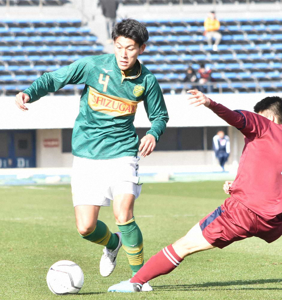 川崎f U18代表df田辺獲得 昨年度 静学 高校日本一に貢献 スポニチ Sponichi Annex サッカー