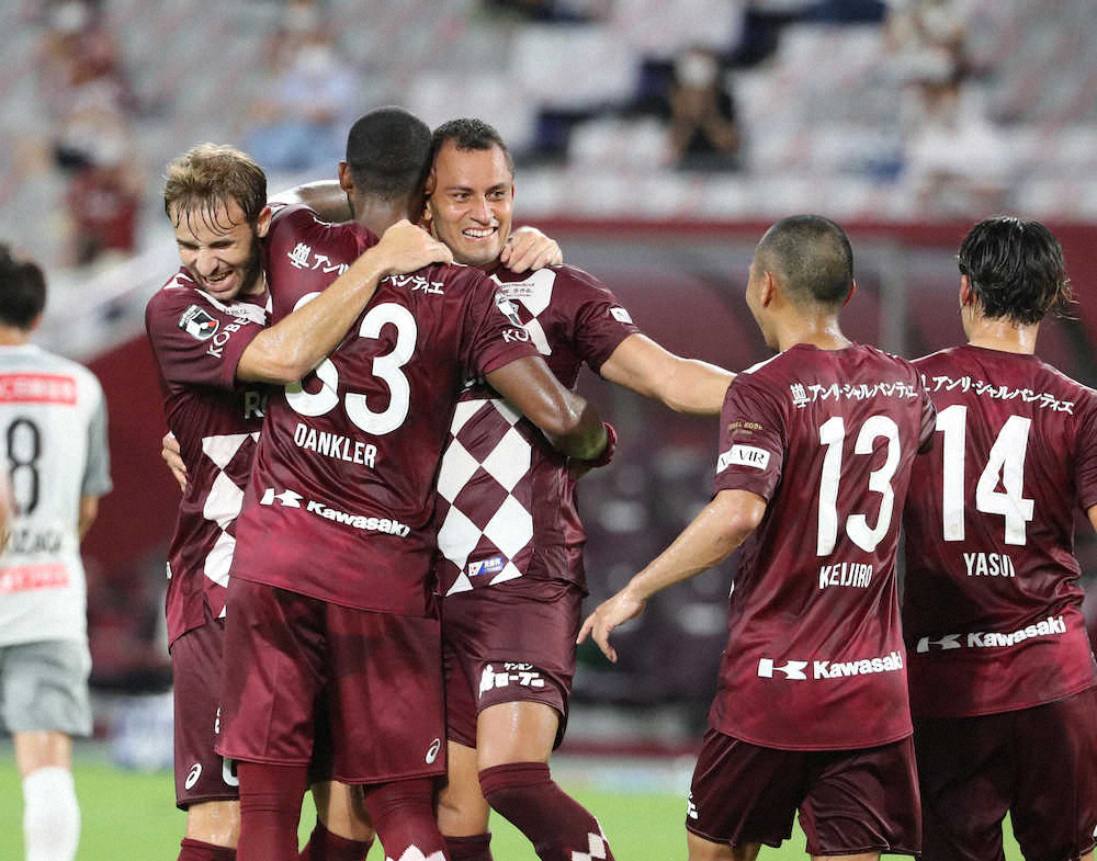 【画像・写真】神戸　首位川崎F相手に一度は逆転も追いつかれドロー、今季初の連勝ならず