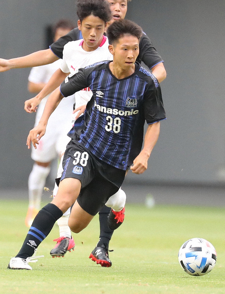 【画像・写真】G大阪FW唐山　17歳“飛び級の大器”湘南戦ベンチ入りか