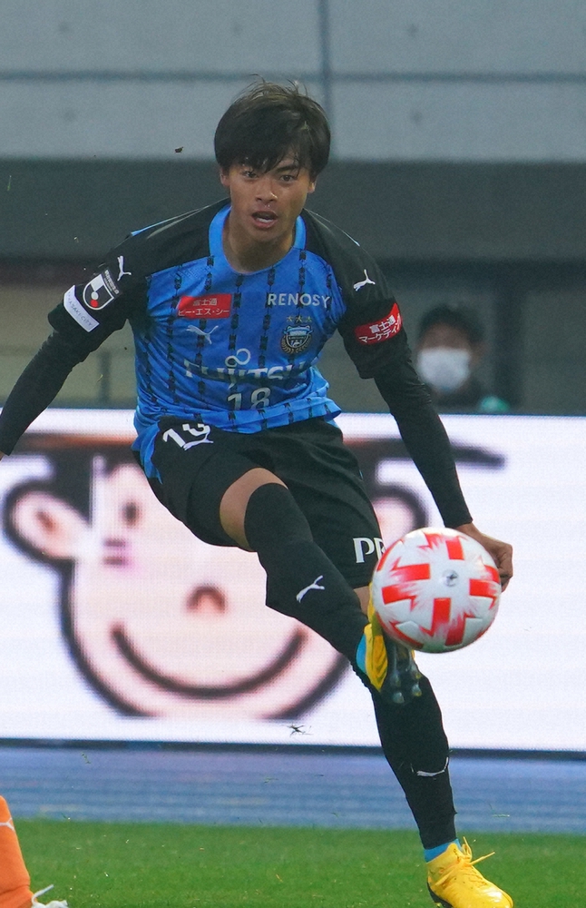 【画像・写真】川崎Fの三笘薫