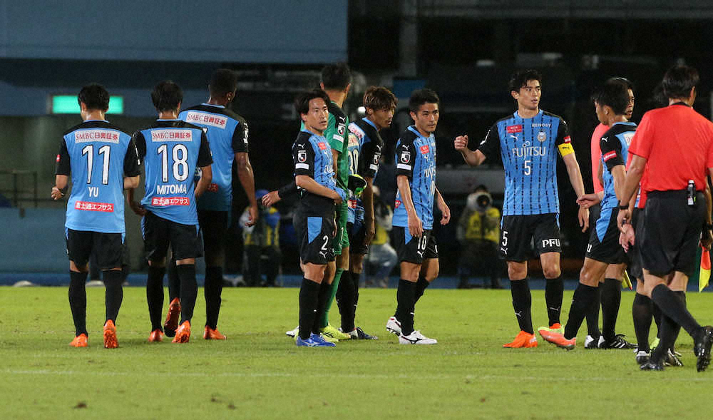 【画像・写真】川崎F、連覇＆3冠消える　谷口「切り替えてやっていく」リーグ王座奪回へ集中