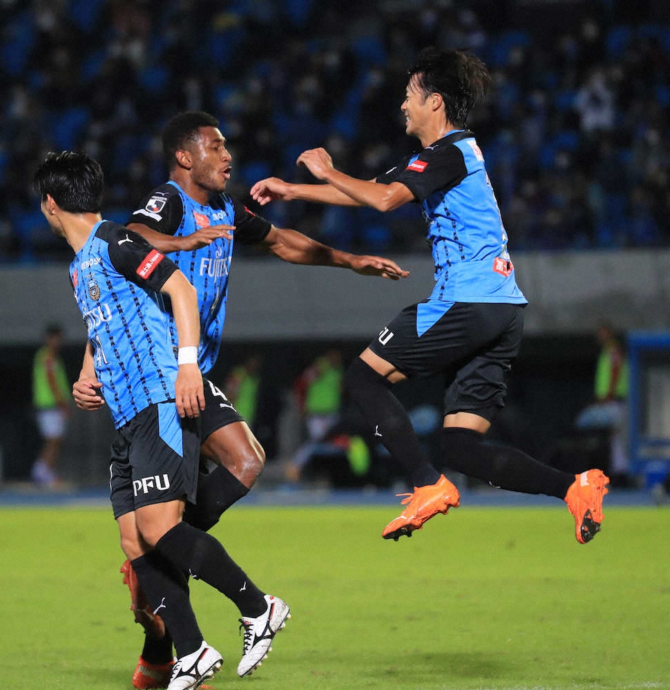 【画像・写真】川崎F　J1最多更新11連勝　三笘V撃11点目　新人最多弾あと2