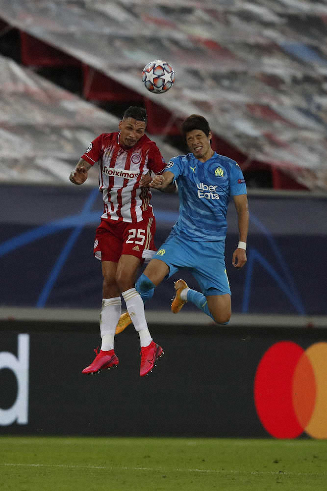 【画像・写真】マルセイユ酒井　悔し敗戦…欧州9季目“念願”CL初出場も