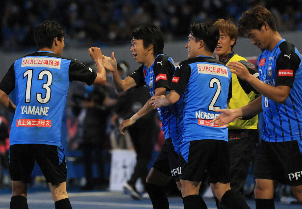 【画像・写真】川崎F、きょう鹿島戦勝てば史上最短V王手　2位G大阪が最下位・仙台に完敗、リーグ戦2カ月ぶり黒星