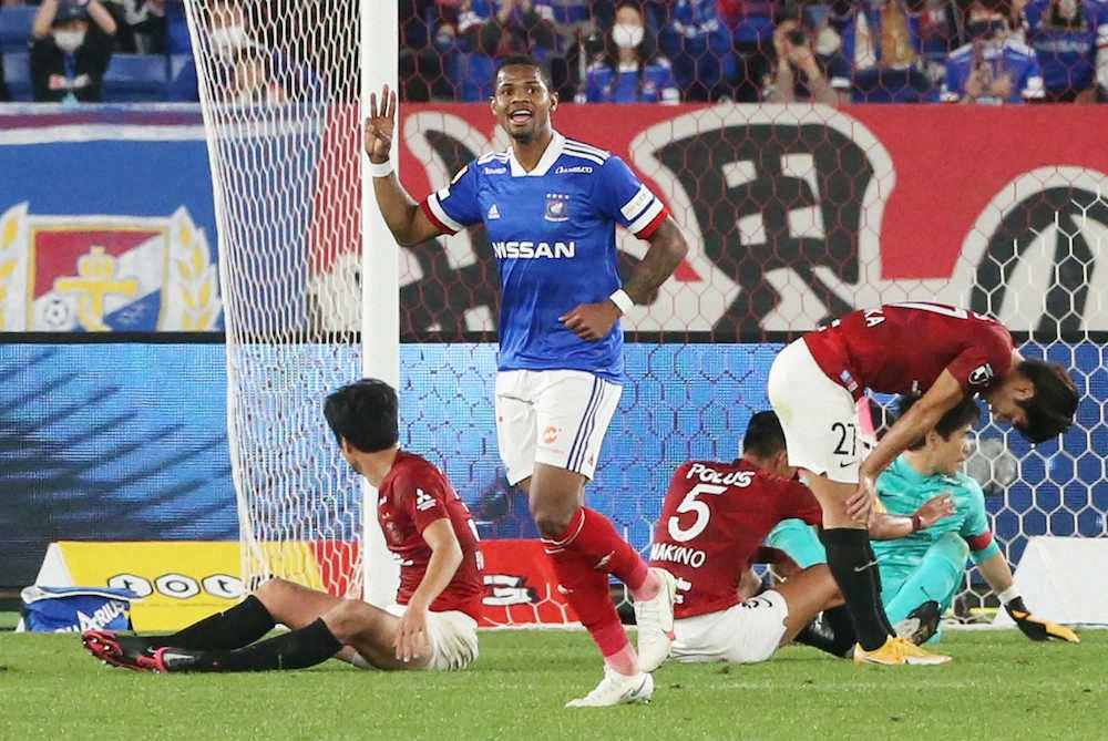 【画像・写真】横浜6発圧勝　水沼1ゴール3アシストでMOM「ここに立つの夢でした」