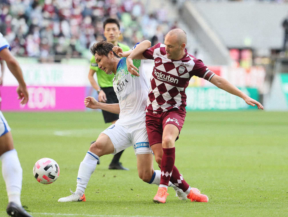 イニエスタがフル出場も神戸4連敗 超ロングシュートも決められた スポニチ Sponichi Annex サッカー