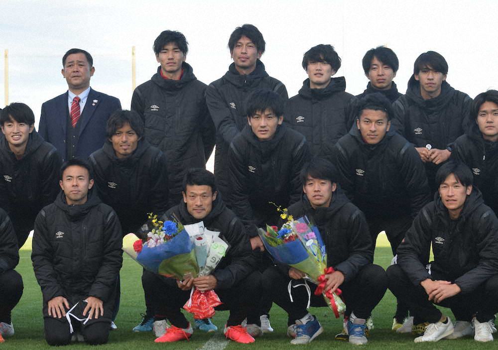 【画像・写真】ホンダFC　古橋達弥が涙の引退あいさつ　「悔しい思い出が多い」現役生活も…天皇杯進撃誓う