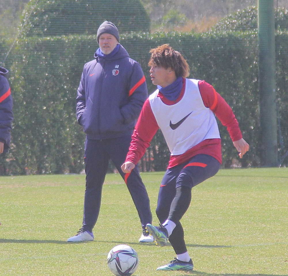 【画像・写真】鹿島「笑顔」は捨てる　ザーゴ監督「集中力、注意力を欠かさずにやっていた」