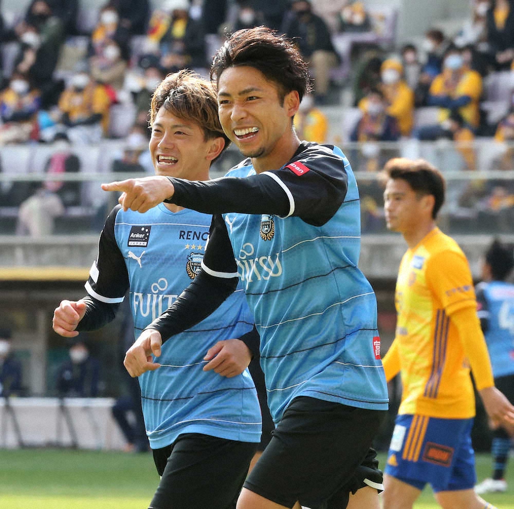 【画像・写真】王者・川崎F「復興応援試合」で圧巻ゴールラッシュ　クラブ初のJ1開幕3連勝