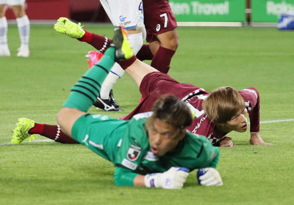 【画像・写真】神戸・古橋　エースの貫禄　3戦連発!!3連勝で3位浮上貢献!!!