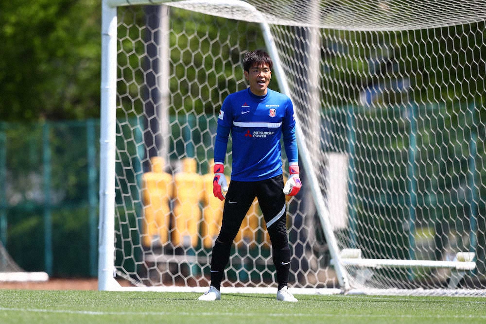 【画像・写真】浦和GK西川　次戦C大阪戦でJ1通算500戦到達も「楢崎さんに追いつき、追い越したい！」