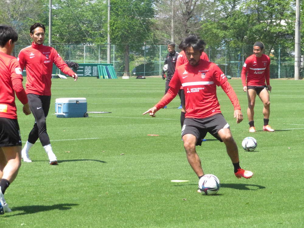 浦和 興梠 新助っ人合流でfw争い激化も ライバル来た方が燃える スポニチ Sponichi Annex サッカー