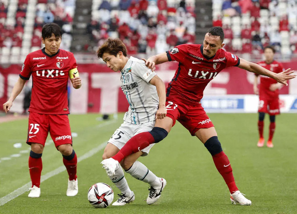 【画像・写真】鹿島・ピトゥカ「90分できたのは大きな収穫」、今季初先発で献身的プレー見せた