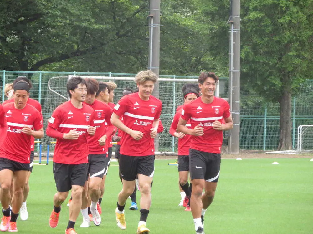 【画像・写真】シントトロイデンDF橋岡　浦和の練習に参加！6月のU24活動に向けて古巣で調整