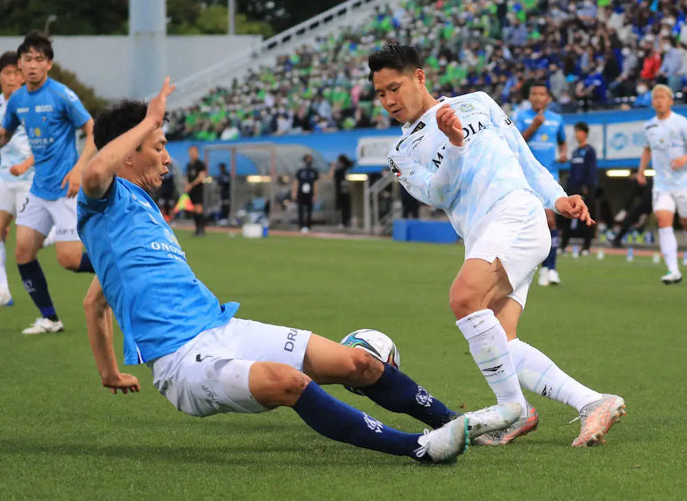 【画像・写真】湘南　リーグ戦負けなし8でストップ　山田直輝「横浜FCの気迫にやられた」