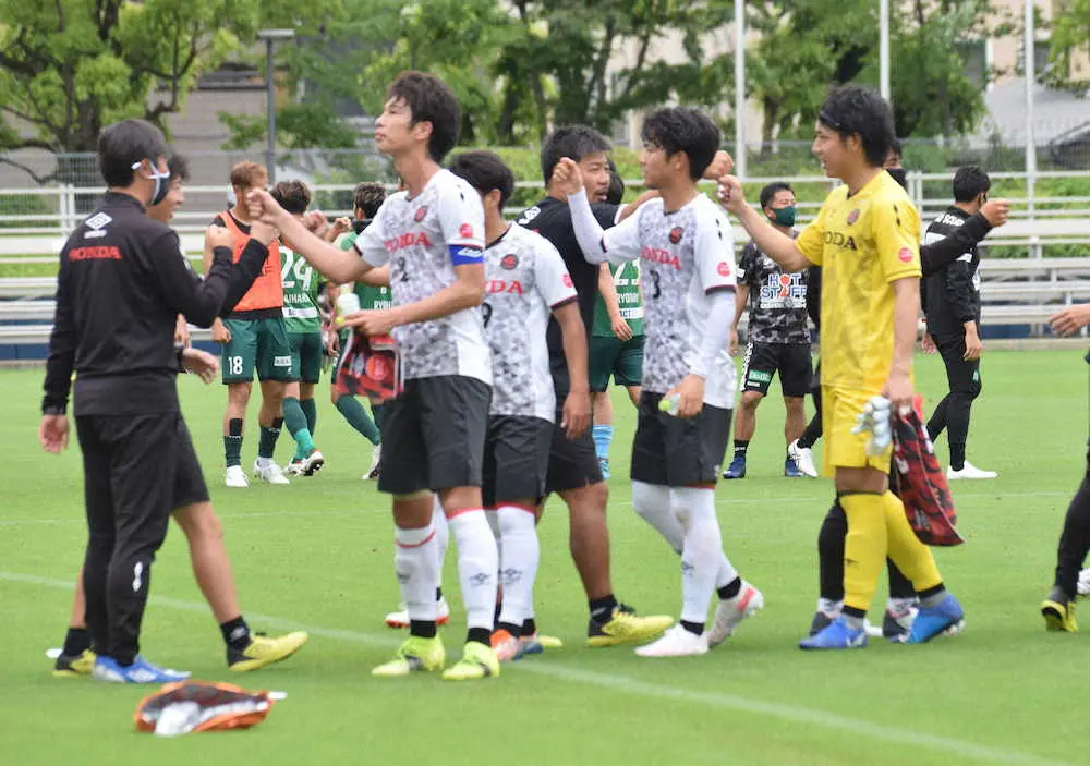 【画像・写真】JFLのホンダがJ3の岐阜を下す　来月9日にJ1の横浜と対戦