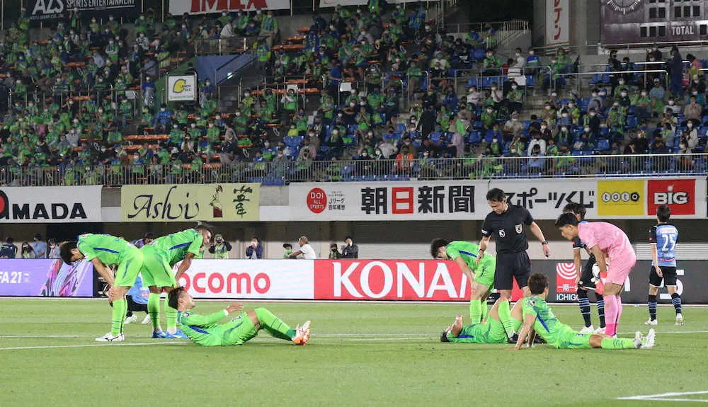 【画像・写真】湘南、山田弾で先制も逃げ切り失敗…川崎Fから勝ち点3奪えず