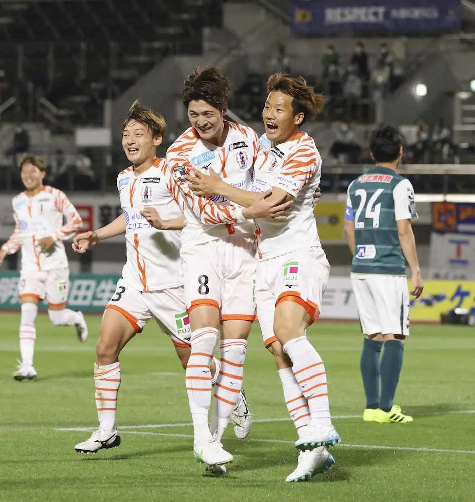 【画像・写真】J2　愛媛が6試合ぶり勝利、相模原に競り勝つ