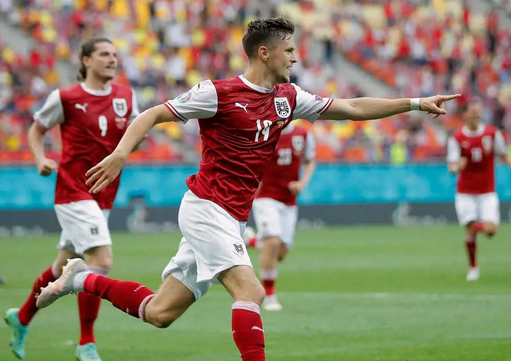デンマーク 4発大勝で16強 オーストリアも初の突破 欧州選手権 スポニチ Sponichi Annex サッカー