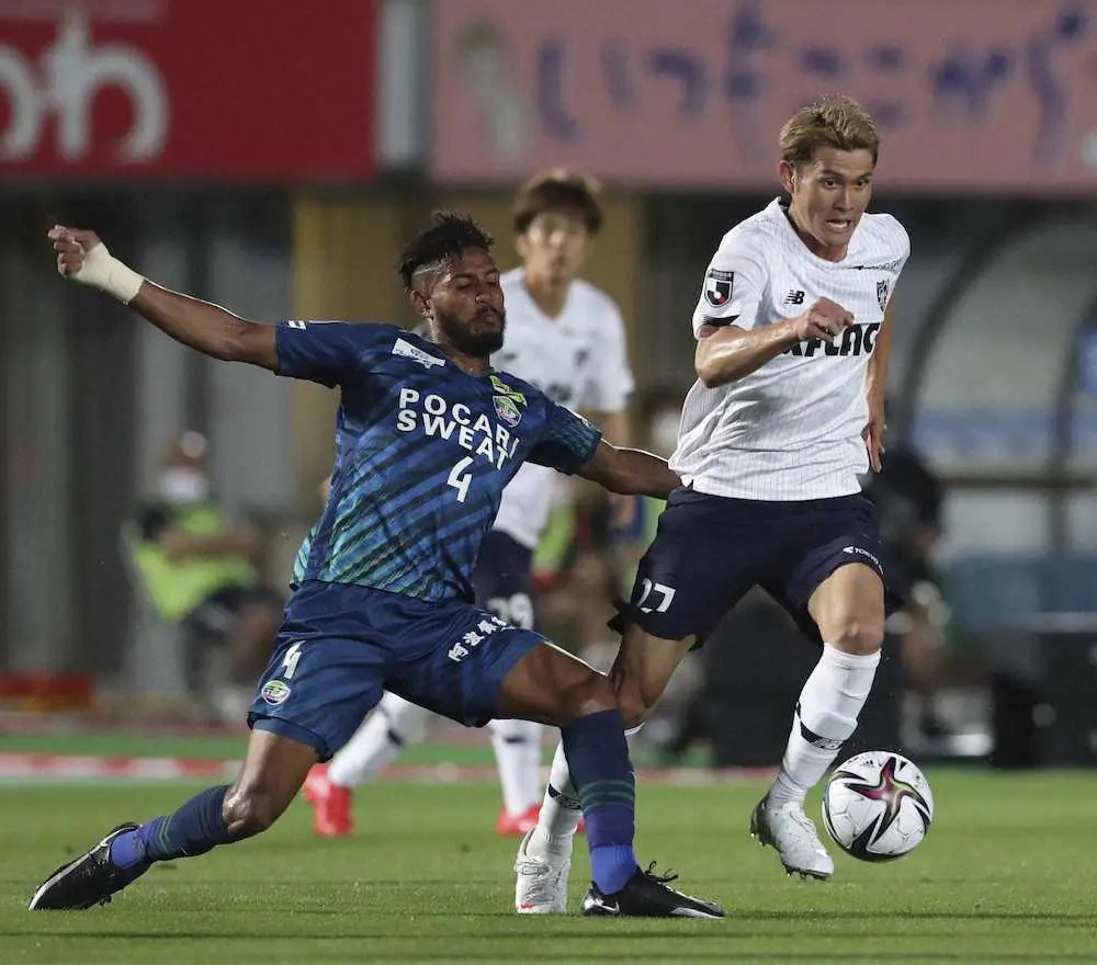 【画像・写真】五輪代表落選の田川が意地の決勝ゴール　仲間の「いいアピール」にも「もう遅い」