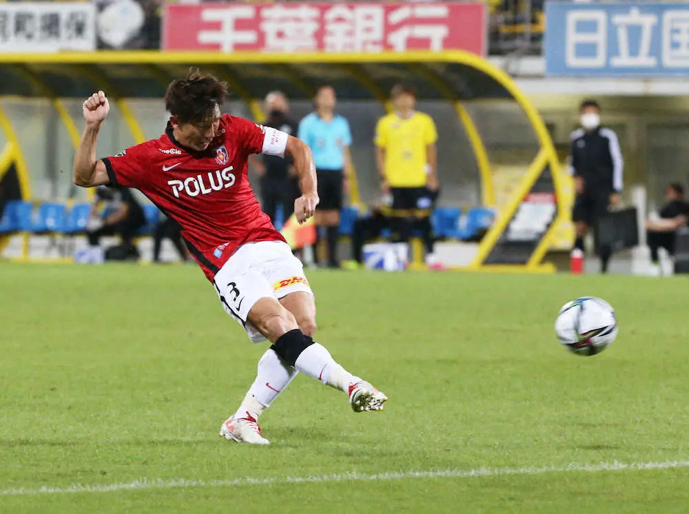 【画像・写真】浦和・宇賀神「スーパーゴール」　鮮やかミドルで4戦ぶり勝利