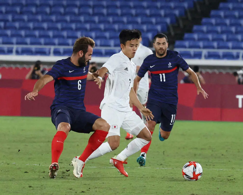 【画像・写真】U24久保　フランス戦でも決めた!杉山隆一超え五輪日本史上初の3戦連続ゴール