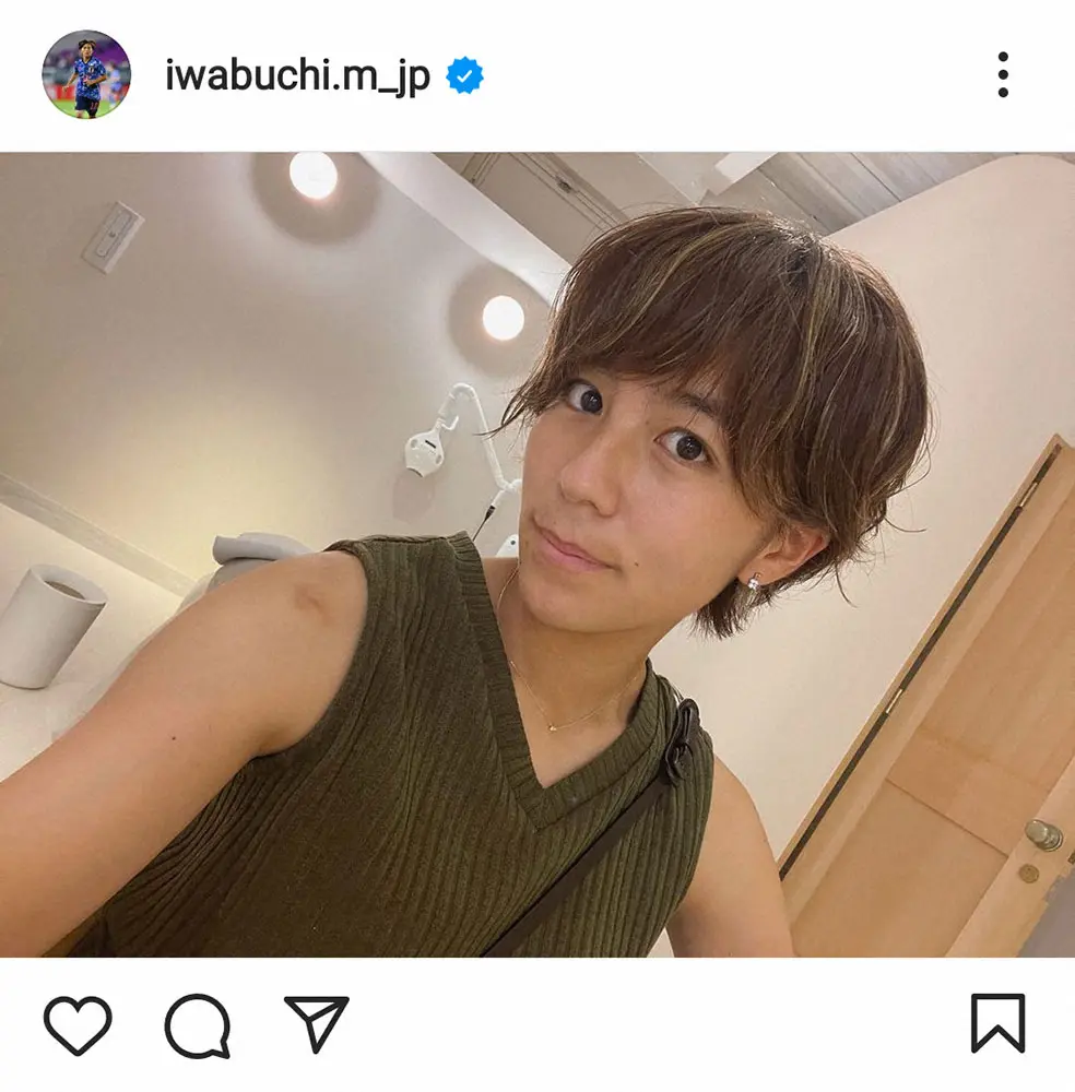 岩渕真奈公式インスタグラム Iwabuchi M Jp から スポニチ Sponichi Annex サッカー