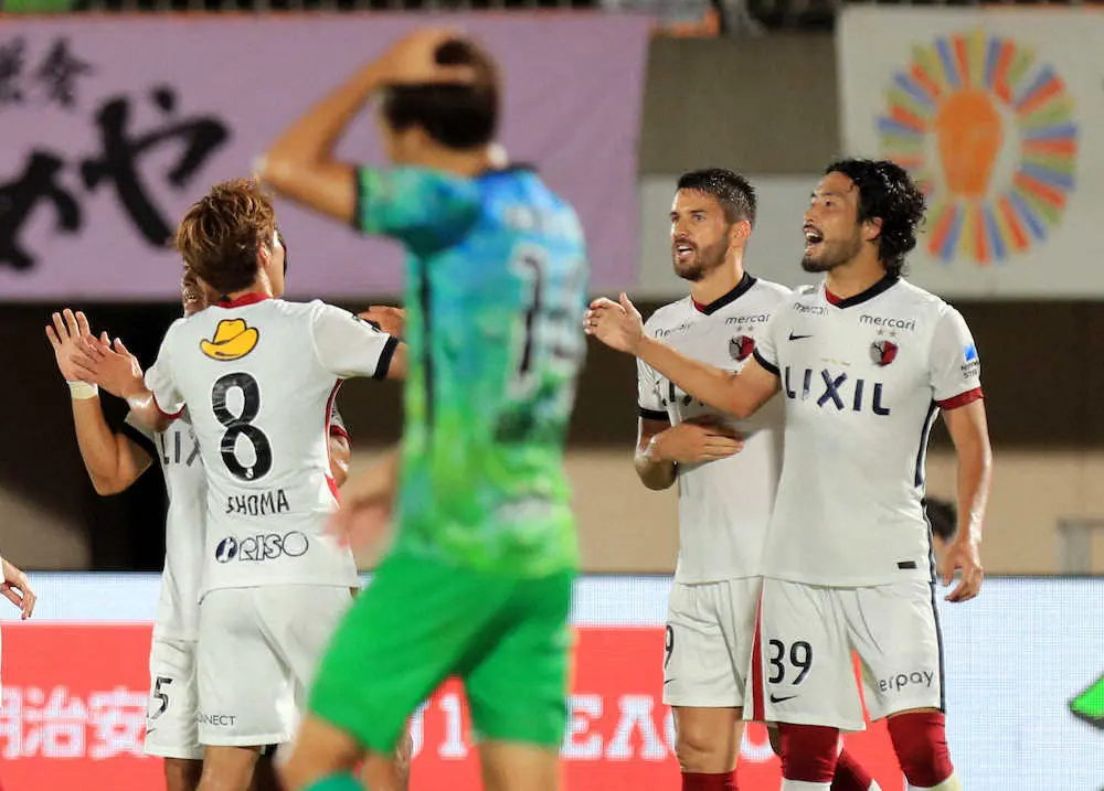 【画像・写真】鹿島　後半戦巻き返しへ白星スタート！犬飼、自身初の1試合2発で逆転勝ち