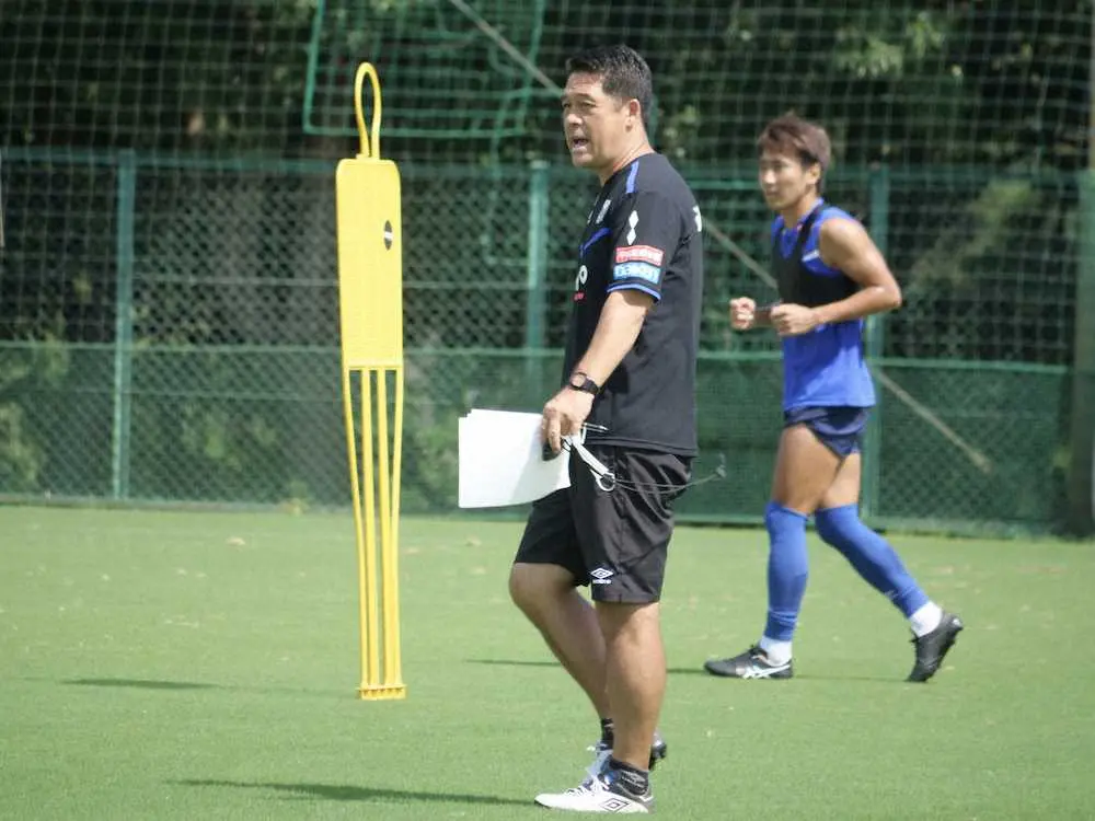 【画像・写真】G大阪・松波監督　9年ぶりダービー「絶対に負けられない。自分たちに集中」