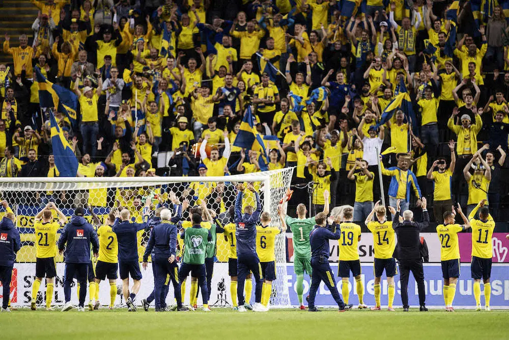 【画像・写真】スペイン　W杯予選28年ぶり黒星、不敗66戦で止まった　スウェーデンに苦杯