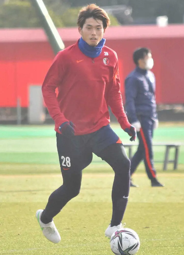 【画像・写真】鹿島・町田が復帰　約1カ月ぶりのホームでの有観客試合へ「自分が中心となってやっていきたい」