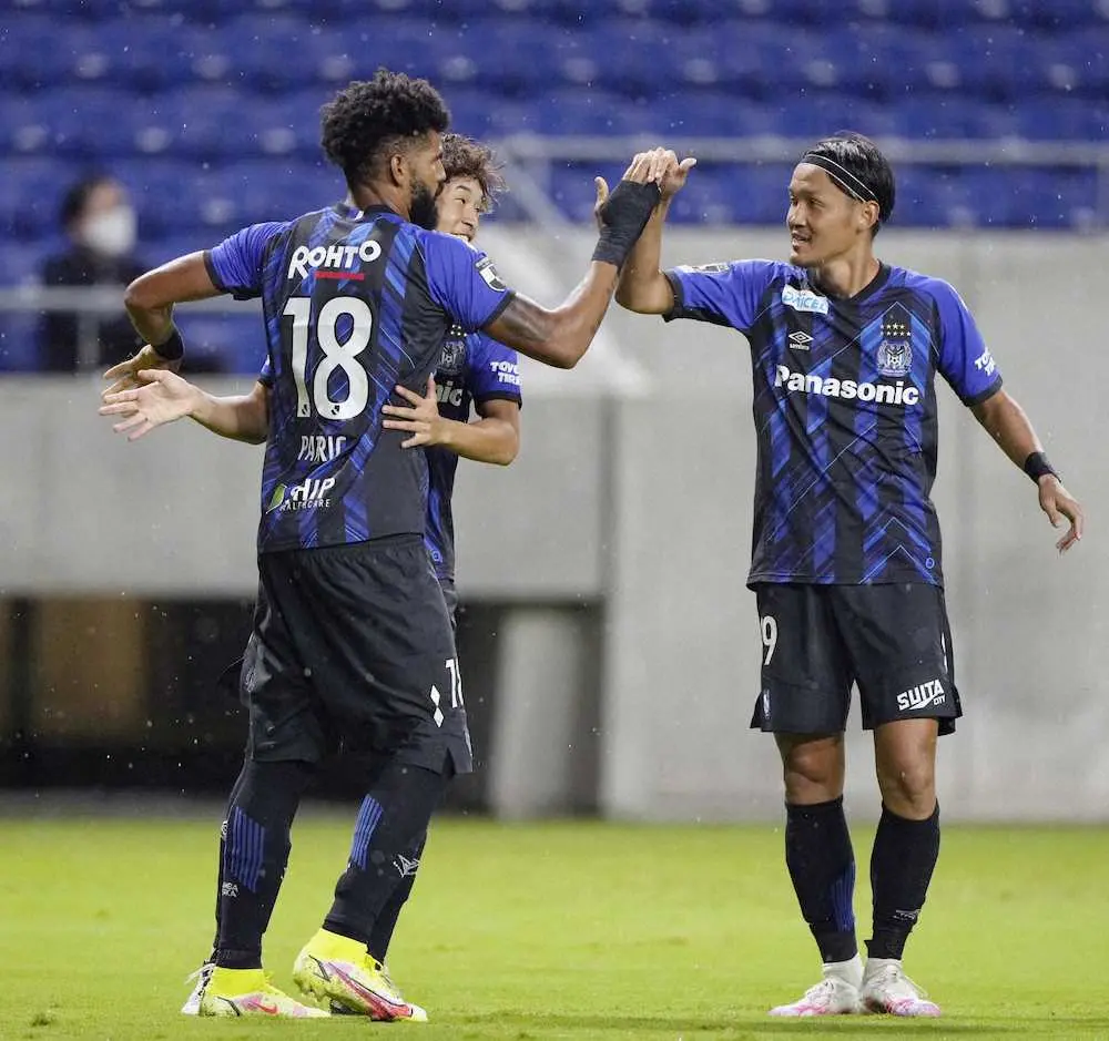 【画像・写真】G大阪が8強進出　J1クラブ相手に今季最多4発の圧勝　公式戦連敗「3」でストップ