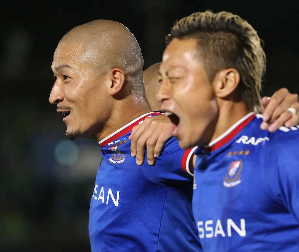 【画像・写真】横浜・前田が決勝弾　首位・川崎Fとの勝ち点差9に　大逆転へあきらめない