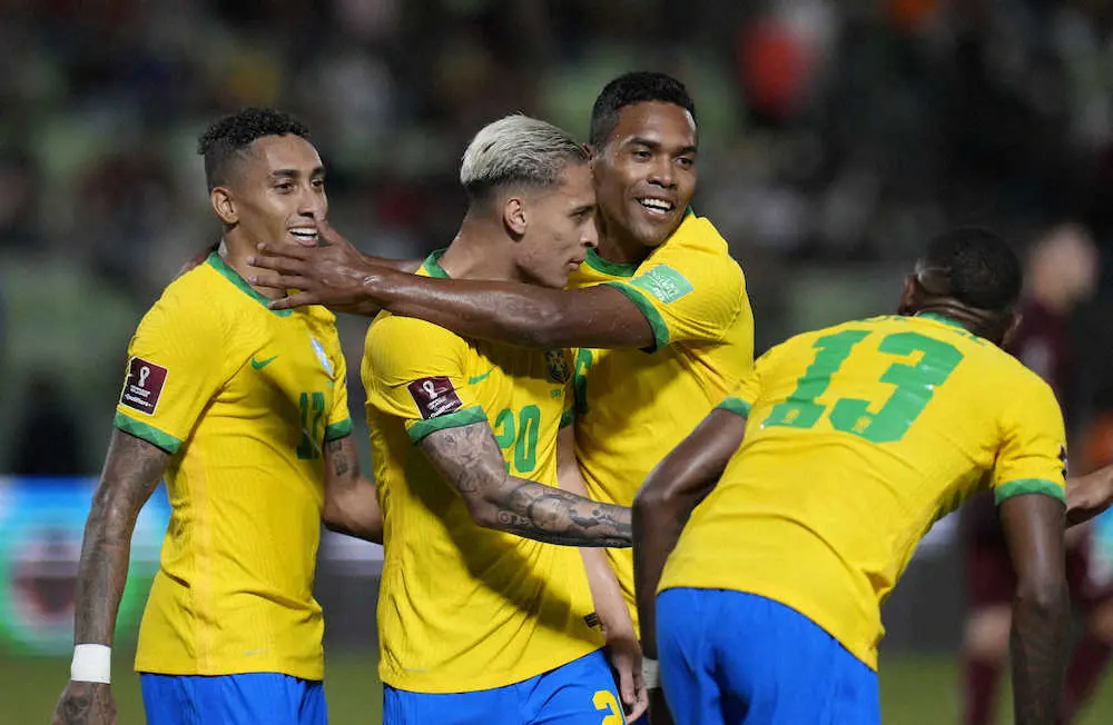 ブラジルが9戦全勝 ネイマール欠くもベネズエラに逆転勝ち W杯南米予選 スポニチ Sponichi Annex サッカー