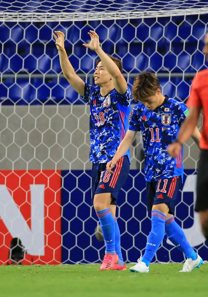 【画像・写真】日本代表MF浅野　途中出場で劇的決勝ゴール呼んだ!うれしさ爆発しすぎて思わず「ジャガーポーズ忘れた」