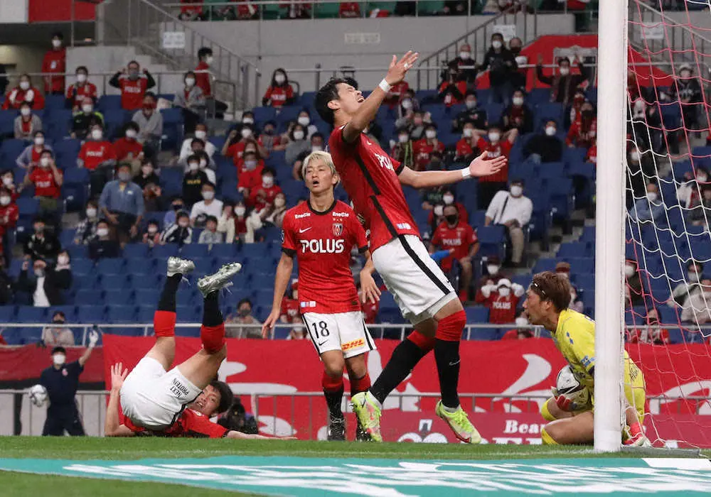 【画像・写真】G大阪は敵地で勝ち点1　好セーブ連発のGK東口に浦和イレブンも「何でだ！？」絶叫