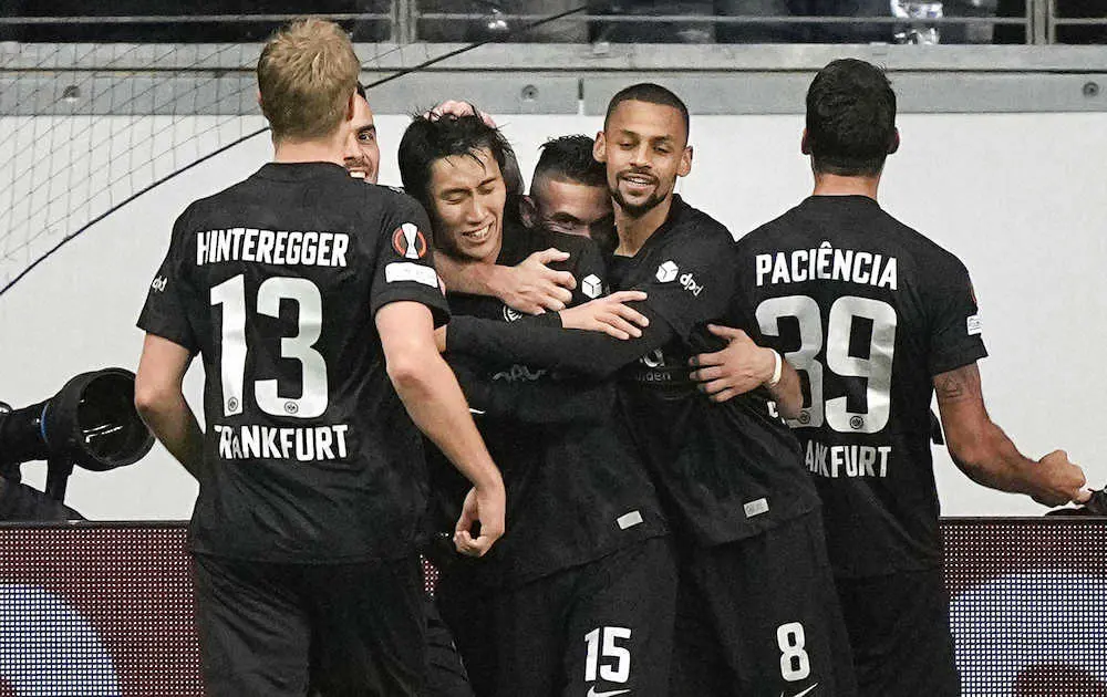 Eフランクフルト鎌田 欧州リーグで今季公式戦初ゴール 長谷部もフル出場 スポニチ Sponichi Annex サッカー