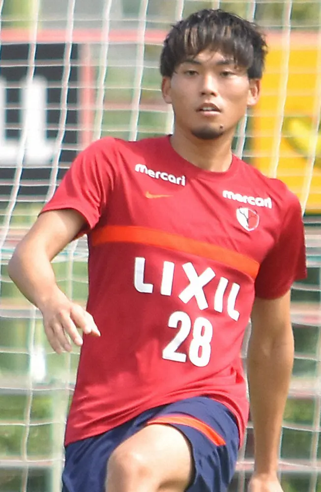 【画像・写真】鹿島DF町田　川崎Fに「反骨心、悔しさをぶつけたい」　27日天皇杯準々決勝